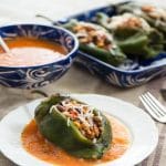 Vegan Chile Rellenos